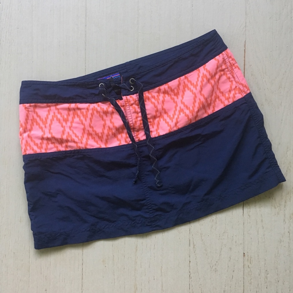 Patagonia Pink & Navy Water Skirt